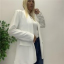 blazer con manica regolare bis